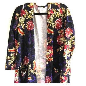 Lularoe Sarah long cardigan (very gently used)